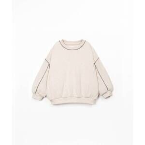 NEW PLAY UP kids jersey sweater with replay yarn in beige